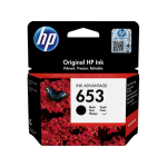 HP tinta 653,  3YM75AE -  Crna